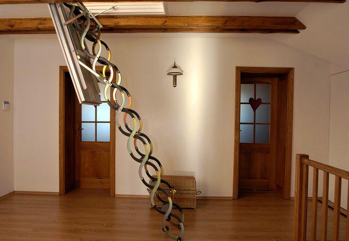Особенности чердачных лестниц